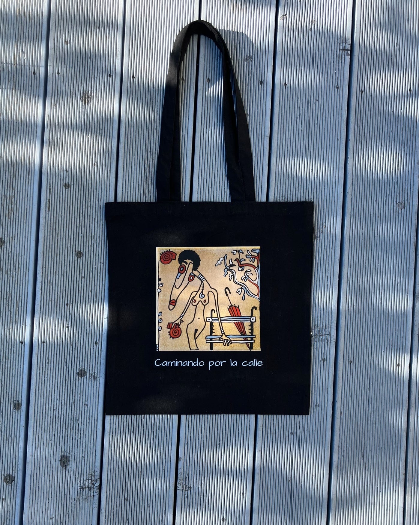 "Caminando por la calle"