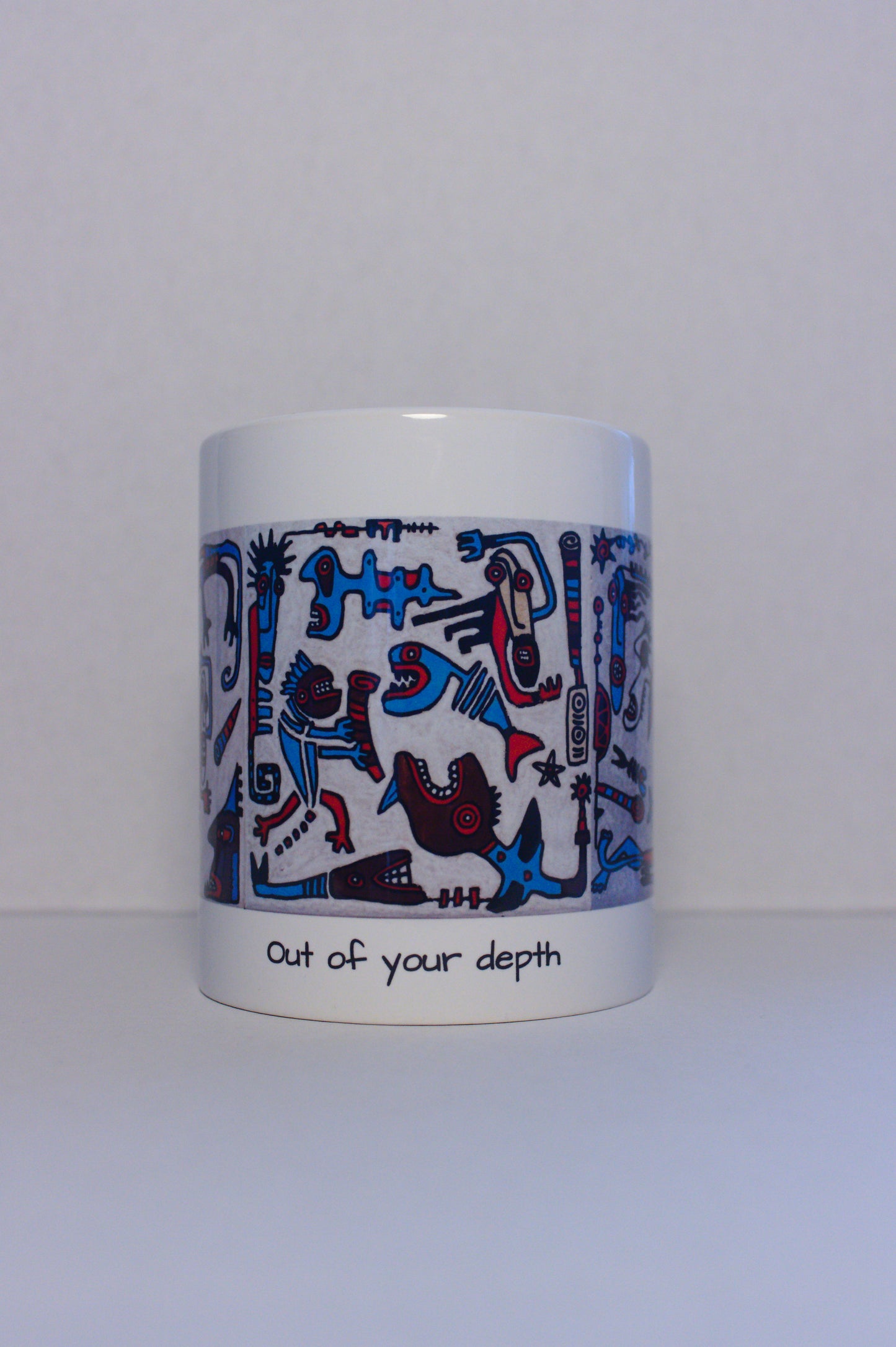 "Out of your depth"