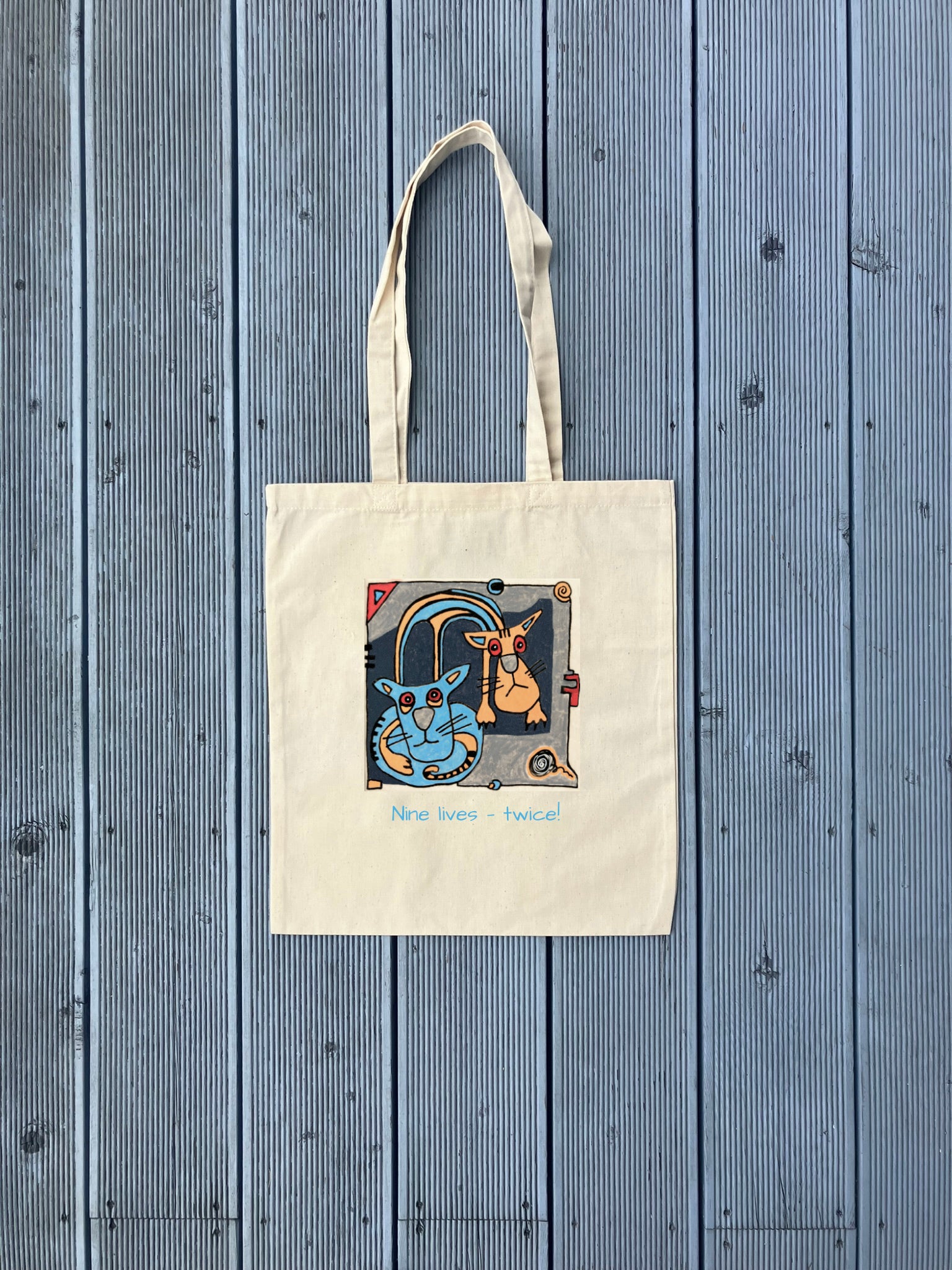 "Nine lives - twice!"