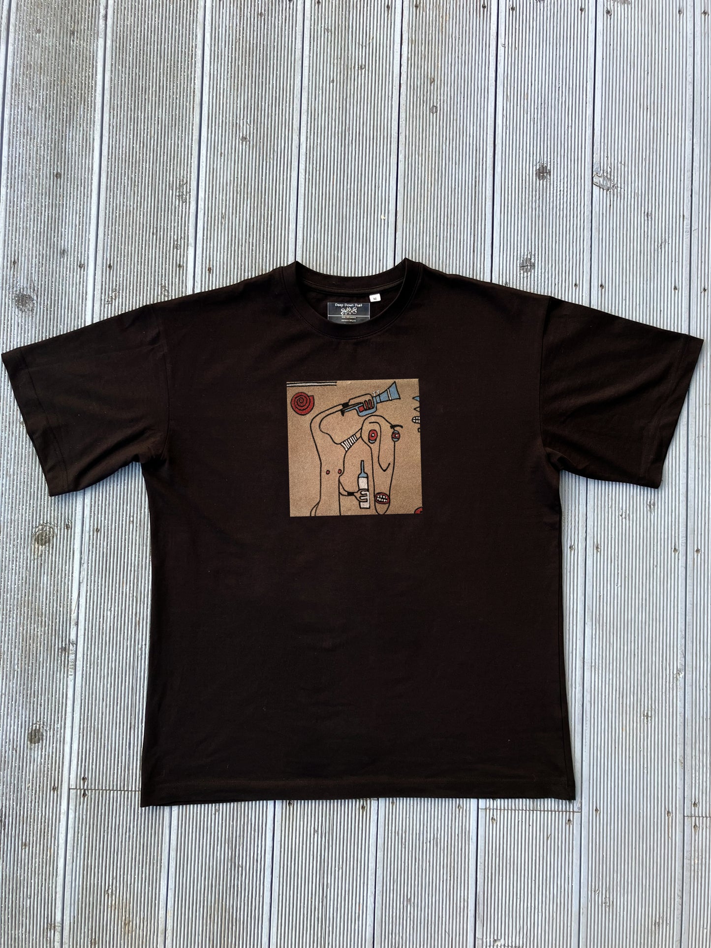 "Tipsy trumpeter" | Oversize